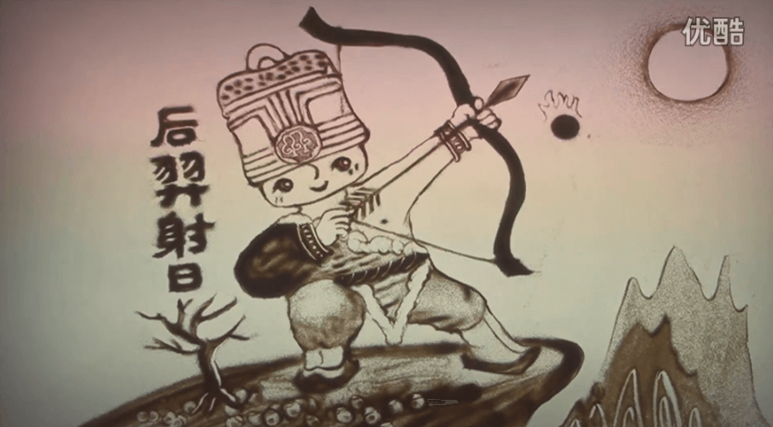 中秋節(jié)宣傳片，沙畫中秋節(jié)宣傳片